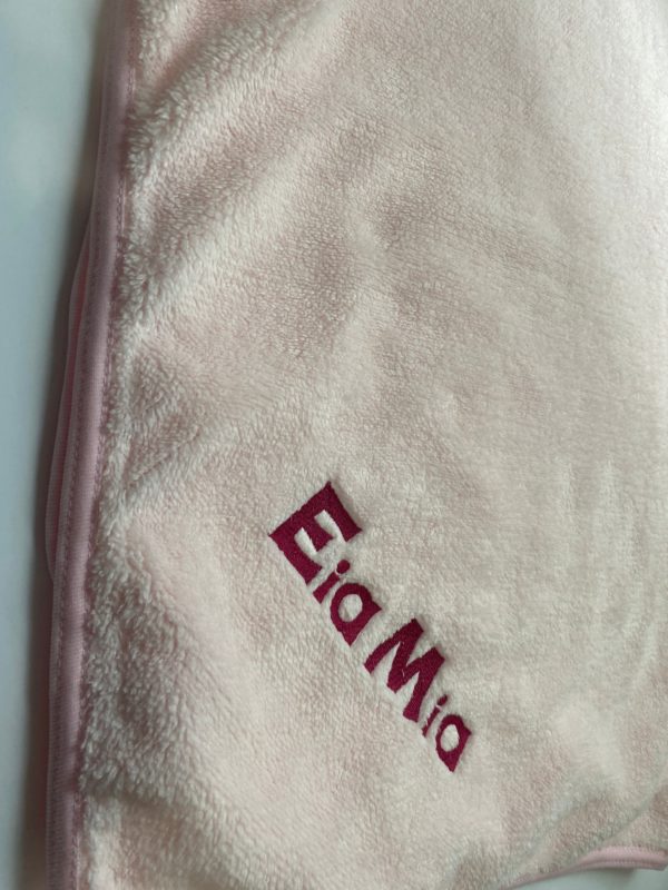 Fuzz or Cotton Swaddle for Crib, for Boys, Girls & Unisex, Newborn, Infant with Personalization option - Image 3