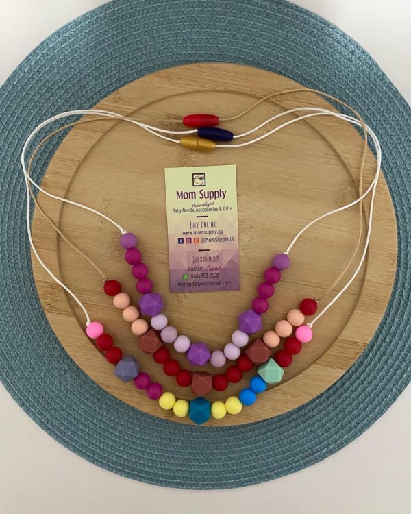 Breastfeeding Necklace Nursing Necklace New Mom Gift - Image 2